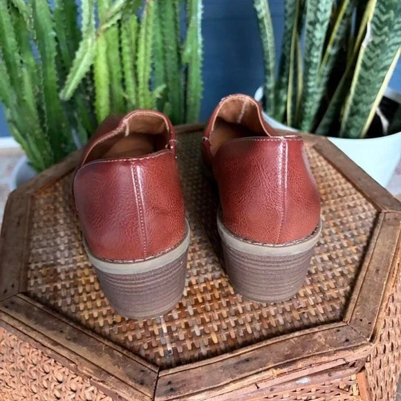 Universal Thread Rylie heeled mule bootie western boho shootie - Picture 2 of 5